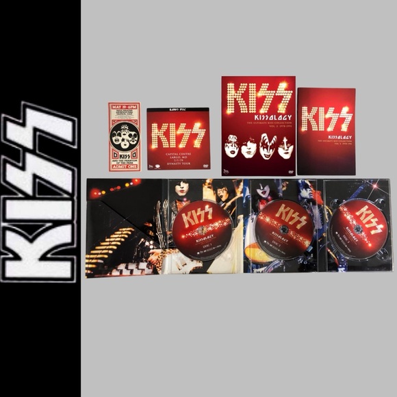 NEW SEALED Kiss Kissology Vol 2. 1978-1991 The Ultimate Collection DVD Bundle - Picture 8 of 8